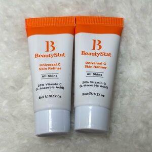 Beautystat, Universal C Skin Refiner 20% Vitamin C Brightening Serum 2 Pack NEW